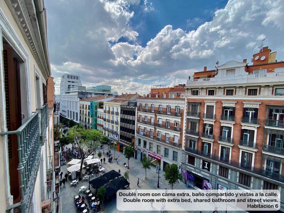 Gran Via Sol Rooms Madrid Esterno foto